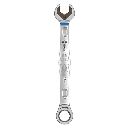 WERA Ratcheting Wrench, Head Size 19mm 05073279001