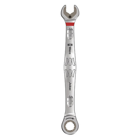 WERA Ratcheting Wrench, Head Size 3/8 in. 05073281001