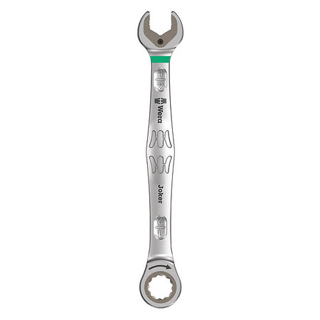 WERA Ratcheting Wrench, Head Size 1/2 in. 05073283001