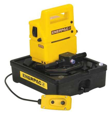 ENERPAC Hydraulic Pump, Electric, 0.5 hp, Universal Motor, 10,000 psi Max Pressure PUD1301B