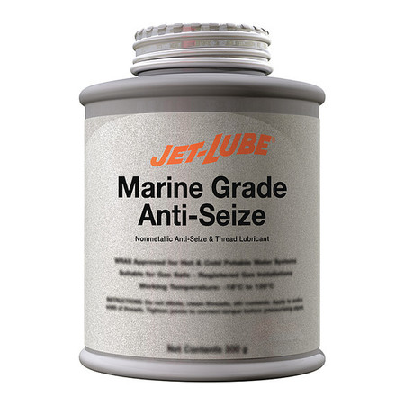 JET-LUBE Anti Seize Compound, Marine, 8 oz, Can 49702