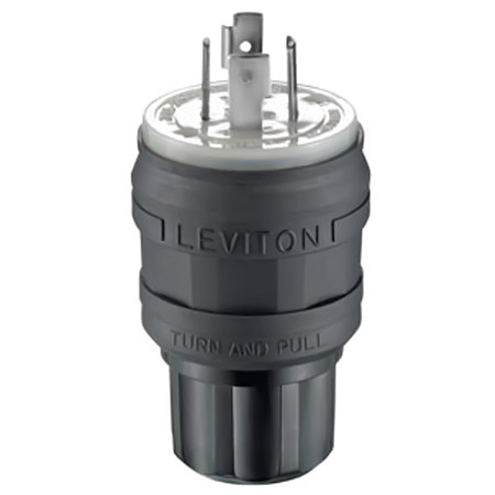 LEVITON Watertight Locking Plug 26W75-B