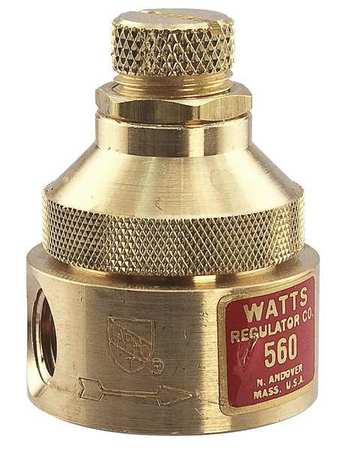 Watts Pressure Regulator, 1/8 In, 0 to 125 psi 1/8 LF560 0-125