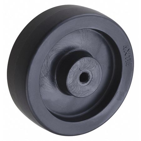 Zoro Select Caster Wheel, Polyolefin, 4 in., 255 lb. 26Y399