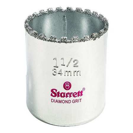 Starrett 11/2" Diamond Grit Hole Saw KD0112-N