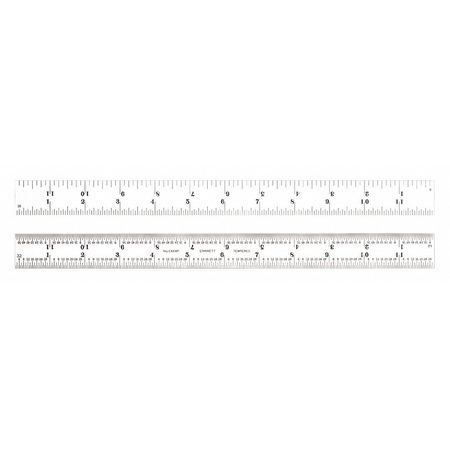 Starrett 12IN Rule W/Slc C604R-12 W/SLC