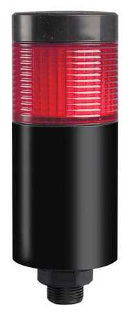 DAYTON Tower Light, 56mm, Steady, Flash, Red 26ZT33
