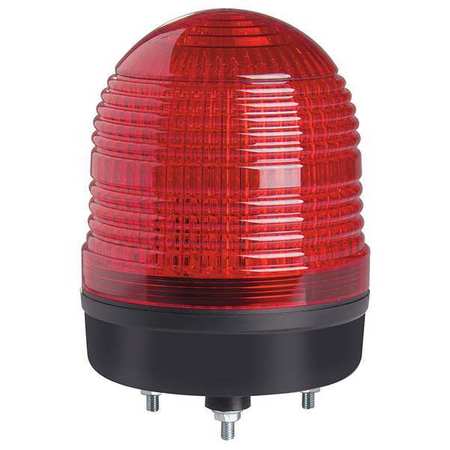 DAYTON Warning Light, Red, LED, Stud 26ZT50