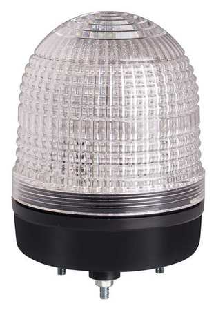 DAYTON Warning Light, Clear, LED, Stud 26ZT69