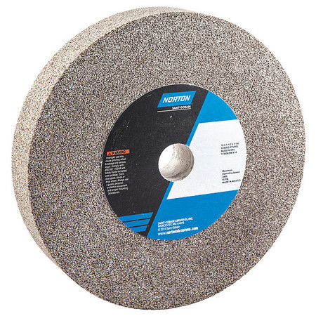 Norton Abrasives Grinding Wheel, 10in. Dia, AO, 36/46G, Brown 66253161393