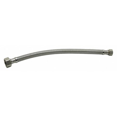 Global Des Faucet Supply, SS, Line, 16", PK10 GFSL-1004