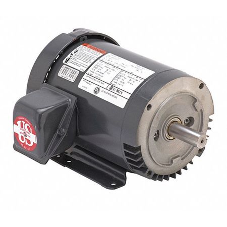 U.S. MOTORS 3-Phase General Purpose Motor, 2 HP, 145TC Frame, 208-230/460V AC Voltage, 1,800 Nameplate RPM U2P2DC