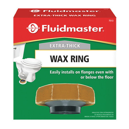 FLUIDMASTER Extra Thick Wax Toilet Bowl Gasket 7513