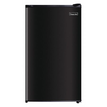 MAGIC CHEF Refrigerator, 3.5 cu. ft., Black MCBR350B2
