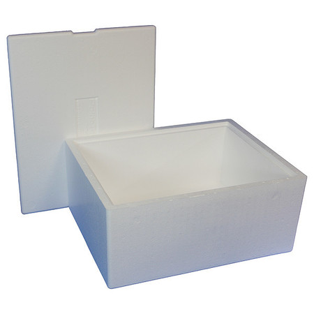 Polar-Tech Insulated Shipping Bio Foam & Carton, 1-5 Day, Width: 23-3/4" 53XM46