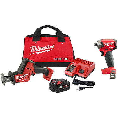 MILWAUKEE TOOL M18 FUEL HACKZALL KIT + M18 FUEL HYDR DR 2719-21, 2760-20