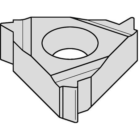 WIDIA Threading Insert, 3IR, Triangle 3IR115NPT