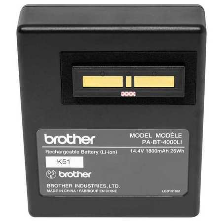 BROTHER Li-ion Rechargeable Battery Pack, 14.4V PA-BT-4000LI