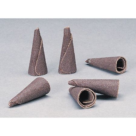 STANDARD ABRASIVES Std Abrsvs A/O Tapered Cone Point 708756 708756