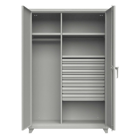 STRONG HOLD 14 ga. Steel Storage Cabinet, Stationary 46-W-243-7DB-L