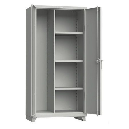 STRONG HOLD 14 ga. Steel Storage Cabinet, Stationary 36-BC-243-L