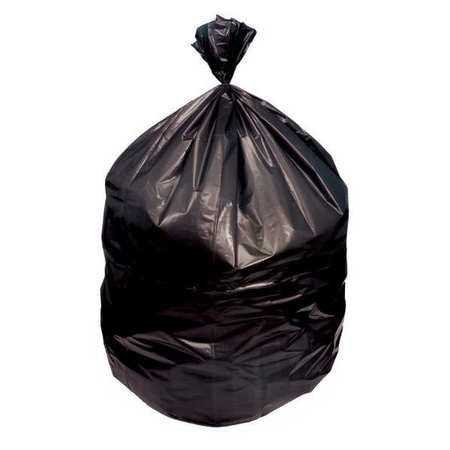 HERITAGE Trash Bag, 38X58, Black, 2Mil, PK100 X7658QK