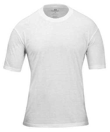 Propper T-Shirt, Mens, XL, White, PK3 F53060U100XL