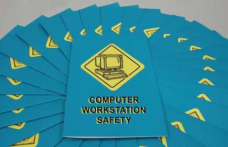 MARCOM Marcom Training Booklet: Computer Workstation Safety, Includes One-Page Quiz, English, PK15 B0000210EM