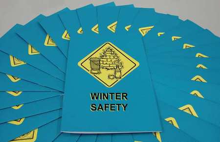 MARCOM Marcom Training Booklet: Winter Safety, Includes One-Page Quiz, English/Spanish, PK15 B000WIN0EM