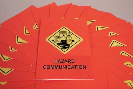 MARCOM Marcom Training Booklet: Hazard Communication, Includes One-Page Quiz, English/Spanish, PK15 B0001650EX