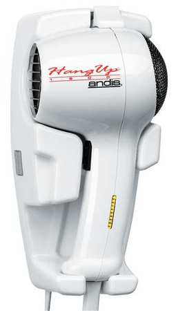Andis Hair Dryer, Wall Mounted, White, 1600 Watts HD-7L