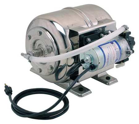 SHURFLO Booster Pump System, 1/3 hp, 240V AC, 1 Phase, 3/8 in Barb Inlet Size, 1 Stage, 117 psi Max Pressure 804-029