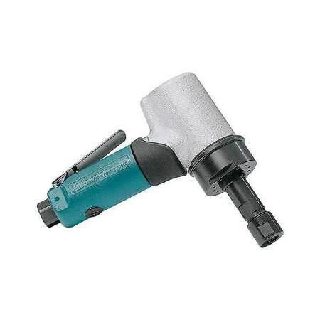 DYNABRADE 7 Degree Offset Offset Die Grinder .7 Hp 7 Degree, 1/4 in NPT Female Air Inlet, 1/4" and 6mm Collet 52242