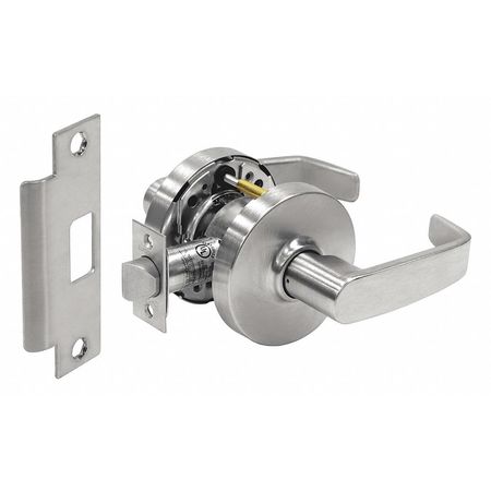 SARGENT Lever Lockset, Mechanical, Passage, Grd. 1 28-10U15 LL 26D