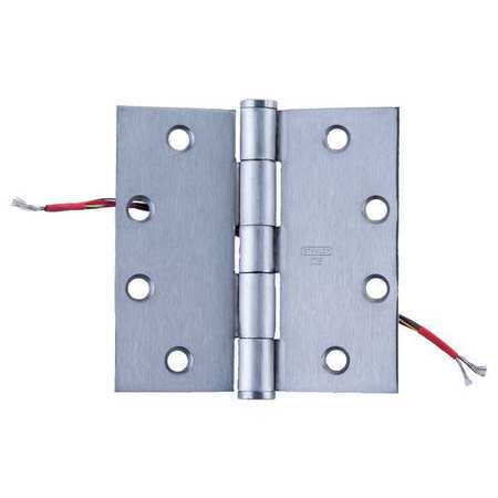 STANLEY SECURITY Electrified Door Hinge with Concealed Bearing CECB179-66 4-1/2X4-1/2 26D