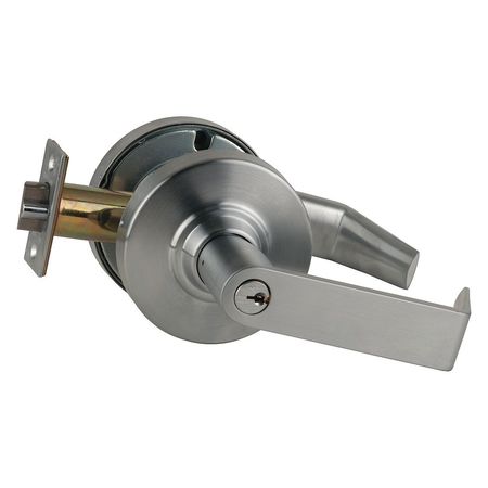 SCHLAGE Lever Lockset, Mechanical, Privacy, Grd. 1 ND85PD RHO 626
