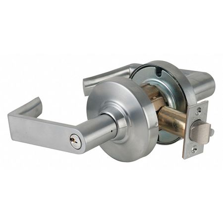 Schlage Lever Lockset, Mechanical, Entrance, Grd. 1 ND50PD RHO 626