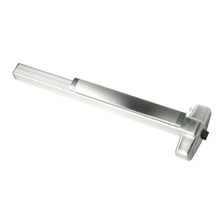 QEL Surface Vertical Rod,Satin Chrome