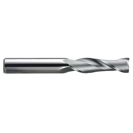 MELIN TOOL CO End Mill, Carbide, GP, Square, 3/8 x 1-1/8, Number of Flutes: 2 AMG-1212-L-ALTIN
