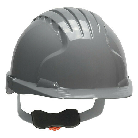 PIP Front Brim Hard Hat, Type 1, Class E, Ratchet (6-Point), Gray 280-EV6151-40