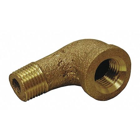 Jones Stephens Bronze Street Elbow, No Lead, 1/2", 90 deg. B74024LF