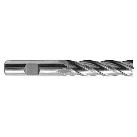 MELIN TOOL CO Hss General Purpose End Mill Sq 1"X3, Number of Flutes: 4 CC-3232-M-TICN
