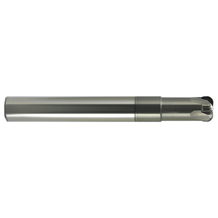 MELIN TOOL CO End Mill, High Feed, R1.5, 6mm x 3.8mm, Number of Flutes: 4 HXMG4-M6M6-HM