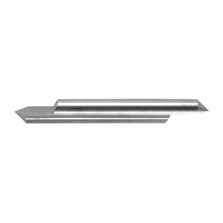 MELIN TOOL CO De Carbide Conical Blank, 1F, 3/16x7/16", Cutter Dia.: 3/16" 91063