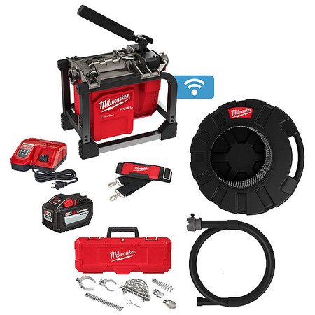 MILWAUKEE TOOL M18 FUEL Sectional Machine Kit with 7/8 in. Cable 2818A-21