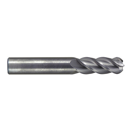 MELIN TOOL CO End Mill, HP, Carbide, Ball, 1/4 x 3/4, Number of Flutes: 4 CCMG40-808-B-ALTIN