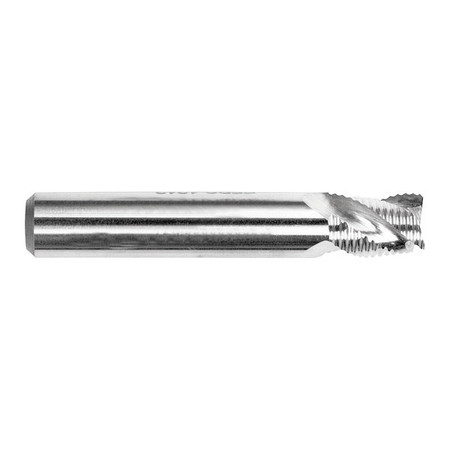 MELIN TOOL CO End Mill Chf, Fine Rougher, 1/2 x 1/2, Finish: TiCN EFPS-1616-2-TICN