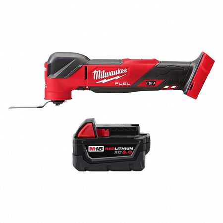 Milwaukee Tool Multi-Tool and Battery, 18V, 4.2 Degree 2836-20, 48-11-1850