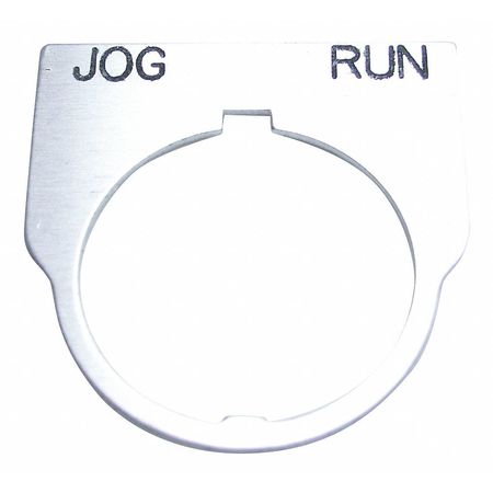 REES Standard Legend Plate, Jog-Run 09014036
