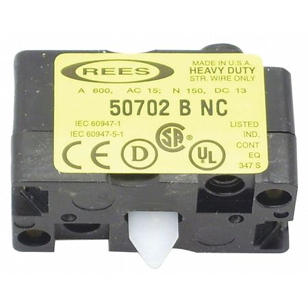 REES Contact Block, B-Single Circuit, 1 NC 50702000